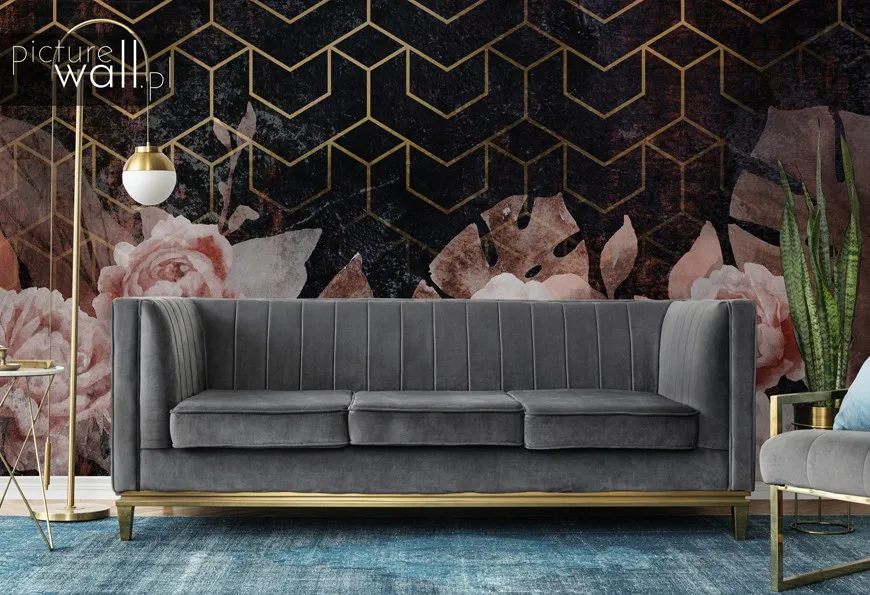 Luksus i harmonii w Twoim wnętrzu art deco z fototapetami autorskimi