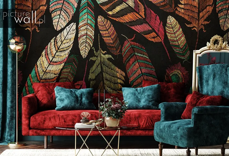 5 genialnych połączeń stylu boho oraz autorskich fototapet