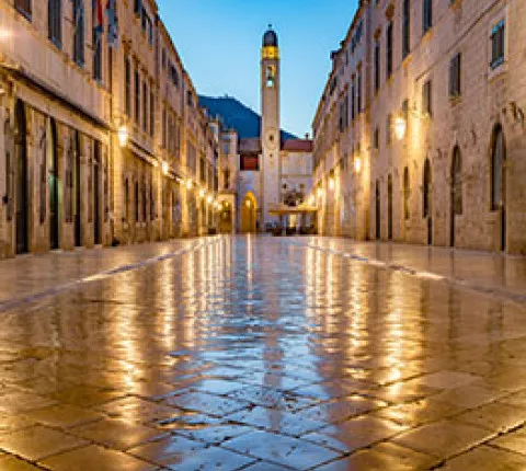 uliczki Chorwacja