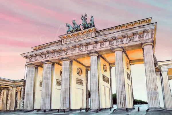 Obrazy Berlin autorstwa Kamila Siudzińskiego na wymiar