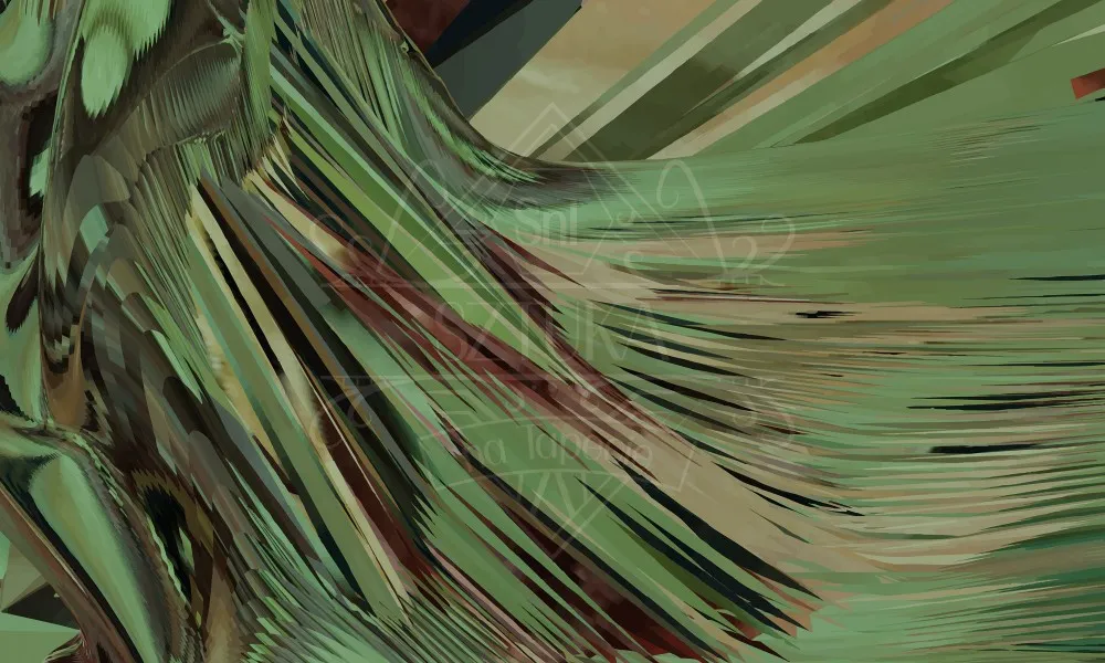 Fototapeta Cyfrowy Las autorstwa Natalii Piątek #wf684
