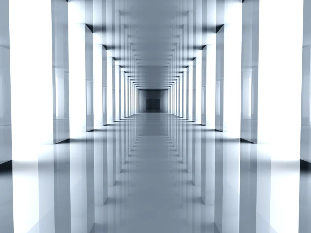 Fototapeta Abstrakcyjny Tunel 3D #wf826