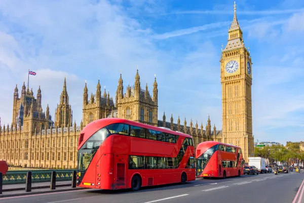 Obrazy Big Ben i Pałac Westminsterski w Londynie na wymiar