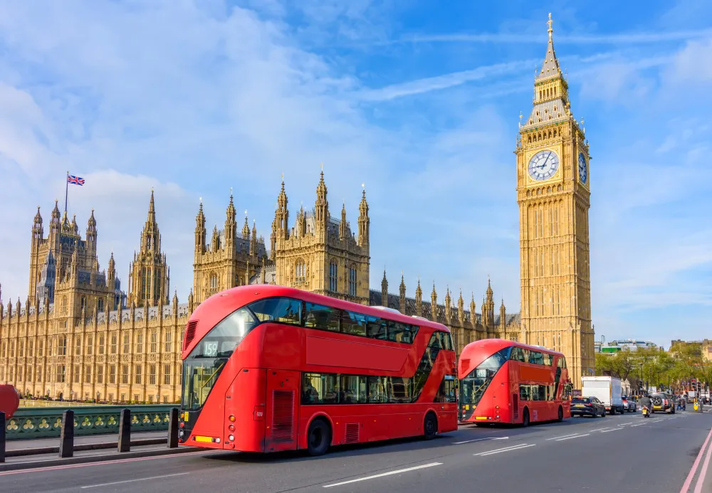 Fototapeta Big Ben i Pałac Westminsterski w Londynie #wf876