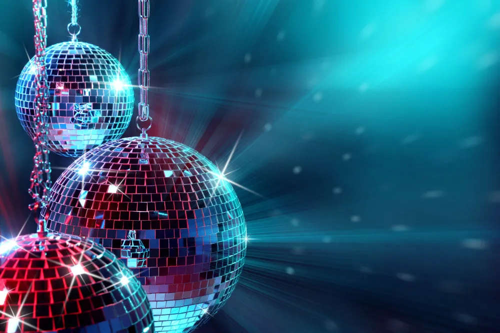 Obraz Błyszczące kule disco #wf910