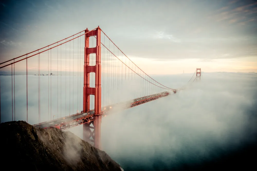 Fototapeta Golden Gate Bridge – most w San Francisco #wf1000