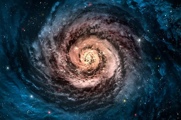 Obrazy Niezwykła Galaktyka Spiralna na wymiar