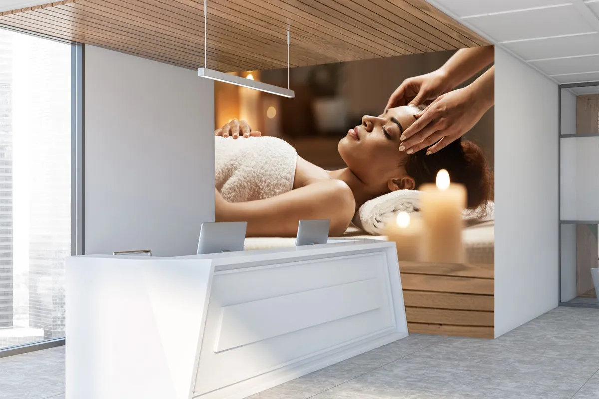 Relaksujący masaż w salonie SPA