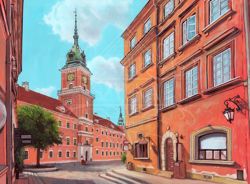 Obraz Warszawa klasyczna autorstwa Kamila Siudzińskiego #wf648