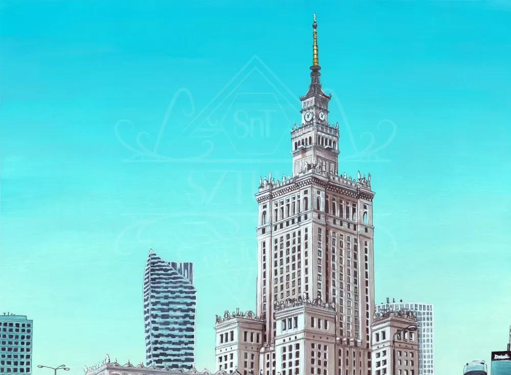 Fototapeta Nowoczesna Warszawa autorstwa Kamila Siudzińskiego #wf694