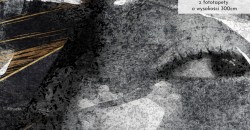 Zbliżenie wzoru Twarz ze złotem