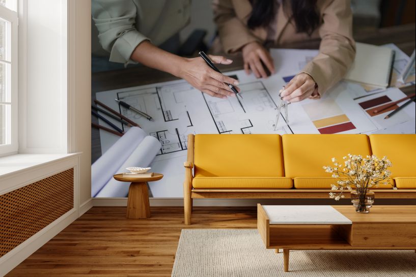 Architektki przy projekcie – wspólna praca nad aranżacją wnętrza