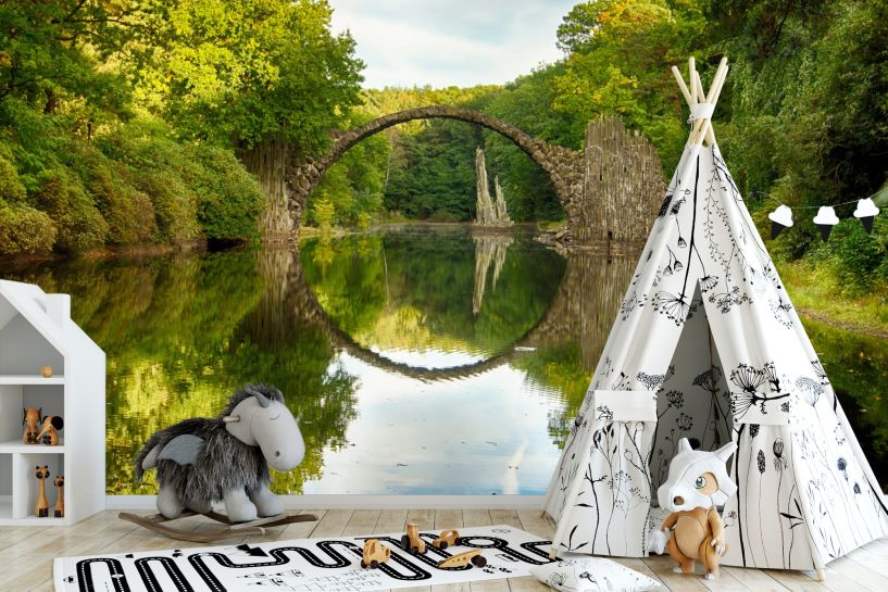 Rakotzbrücke – romantyczny most w baśniowym krajobrazie