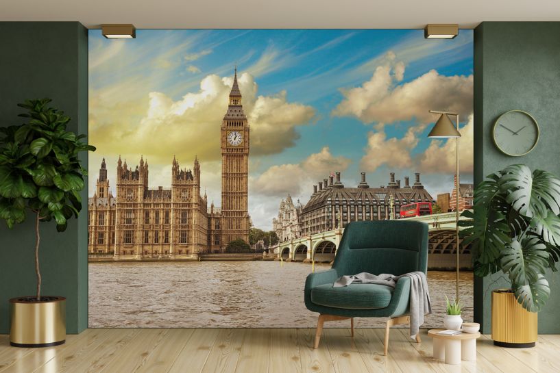 Londyn – Westminster Bridge i Big Ben