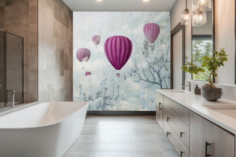 Różowe Balony – Podniebna Podróż