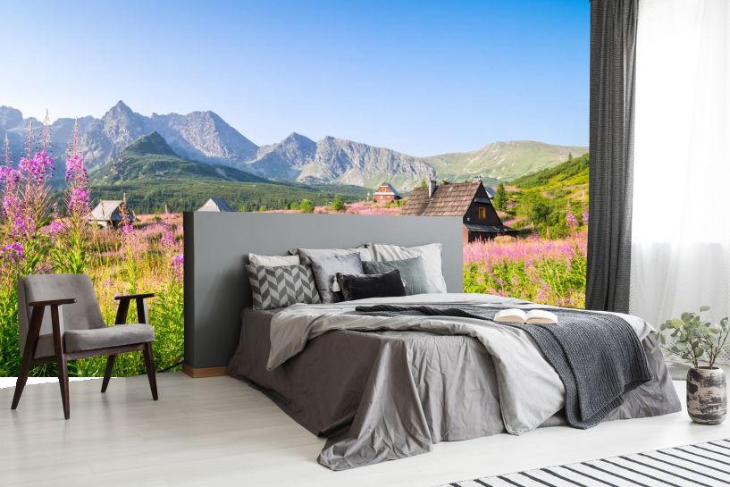 Tatry – Drewniane Chaty na Kwietnej Łące