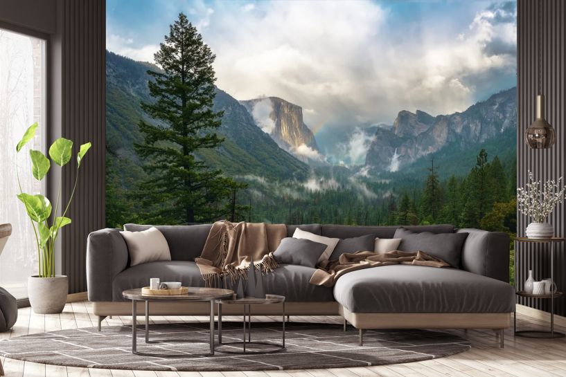 Tęcza nad Doliną Yosemite