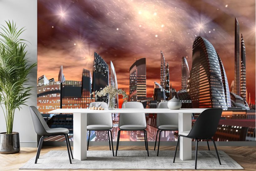 Futurystyczne miasto obcych