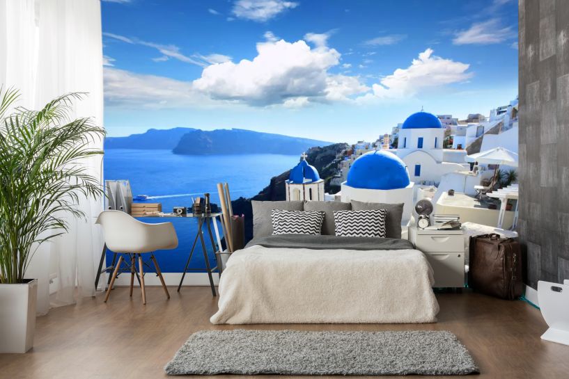 Santorini – Białe Domy i Niebieskie Kopuły