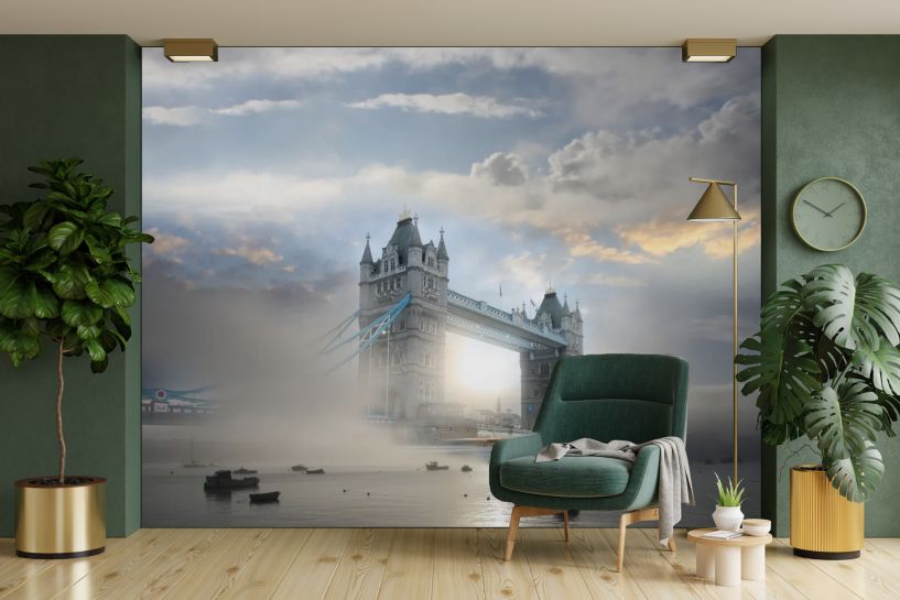 Tower Bridge – Londyn we Mgle