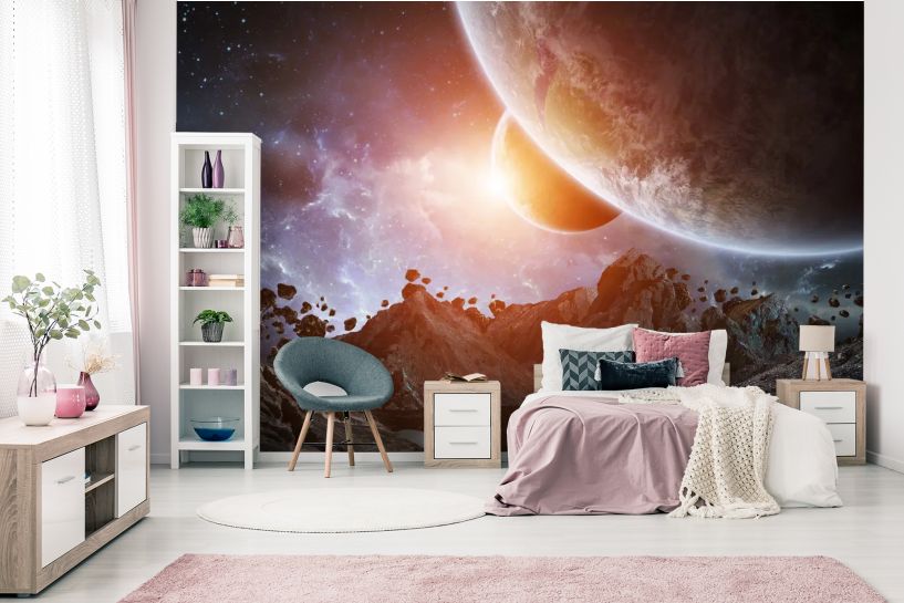 Gigantyczne asteroidy, które wkrótce rozbiją elementy renderowania 3D Ziemi