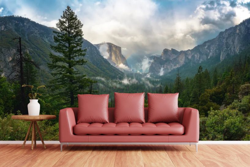 Tęcza nad Doliną Yosemite