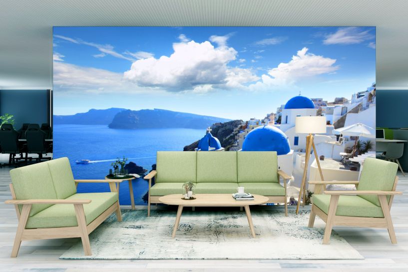 Santorini – Białe Domy i Niebieskie Kopuły