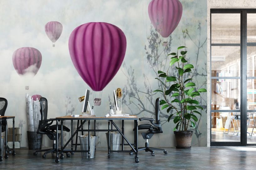 Różowe Balony – Podniebna Podróż