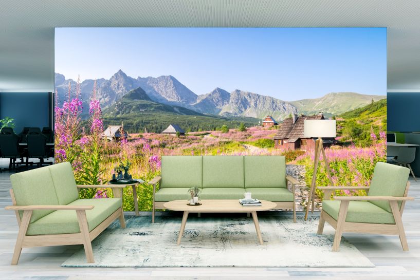 Tatry – Drewniane Chaty na Kwietnej Łące