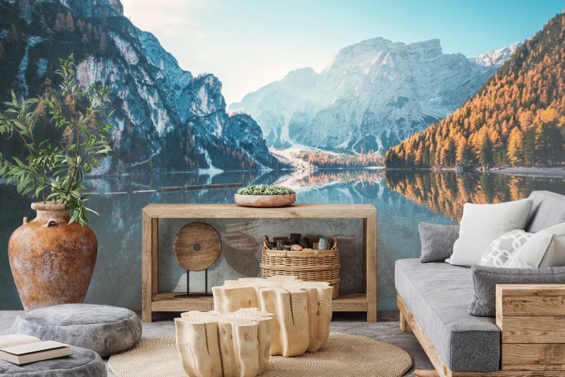 Jezioro Braies w Dolomitach