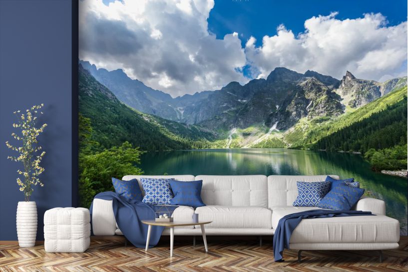 Morskie Oko w burzowej aurze