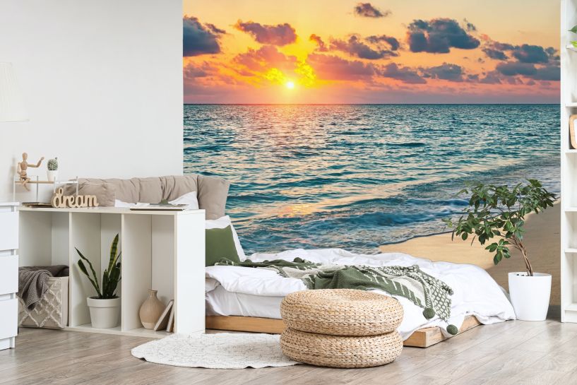 Zachód Słońca nad Oceanem