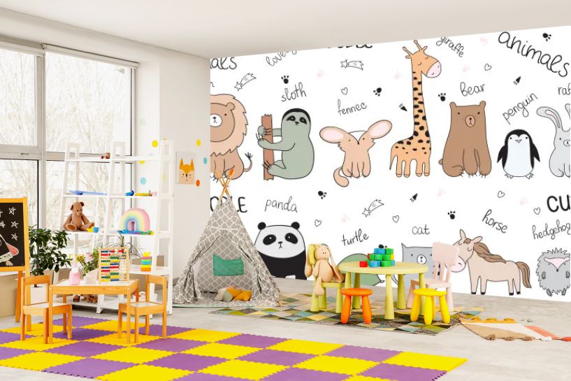Zwierzęta z Nazwami po Angielsku – Edukacyjny motyw dla Dzieci