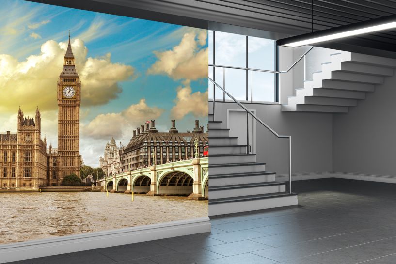 Londyn – Westminster Bridge i Big Ben