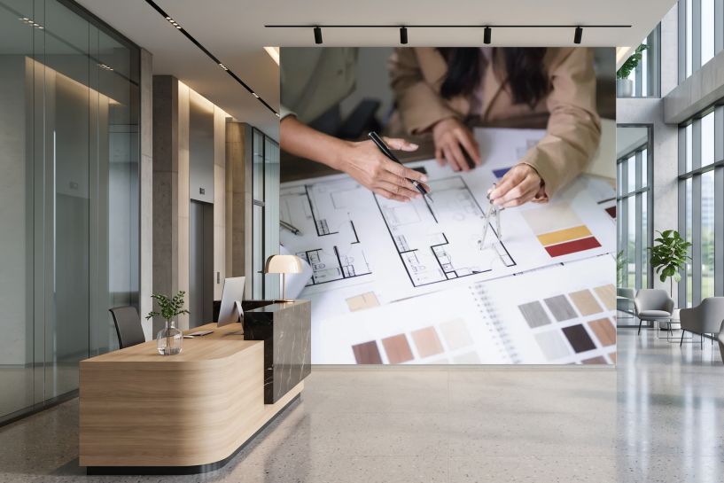 Architektki przy projekcie – wspólna praca nad aranżacją wnętrza