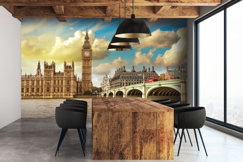 Londyn – Westminster Bridge i Big Ben
