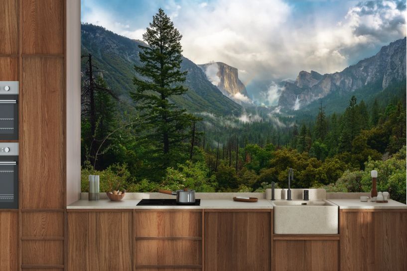 Tęcza nad Doliną Yosemite
