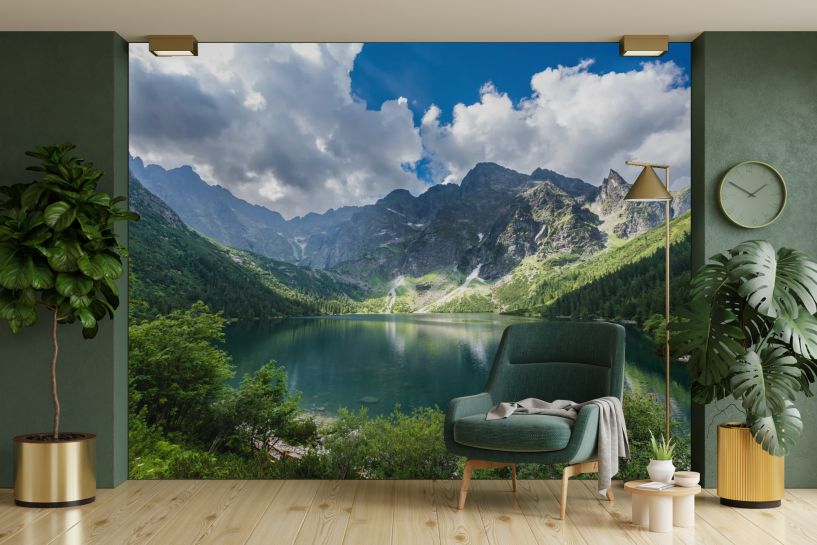 Morskie Oko w burzowej aurze