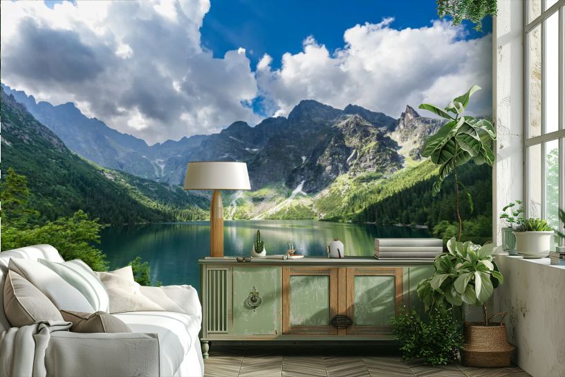 Morskie Oko w burzowej aurze