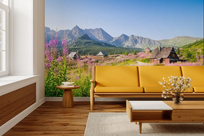 Tatry – Drewniane Chaty na Kwietnej Łące