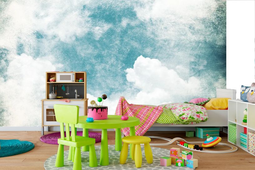Niebo z Chmurami – Vintage