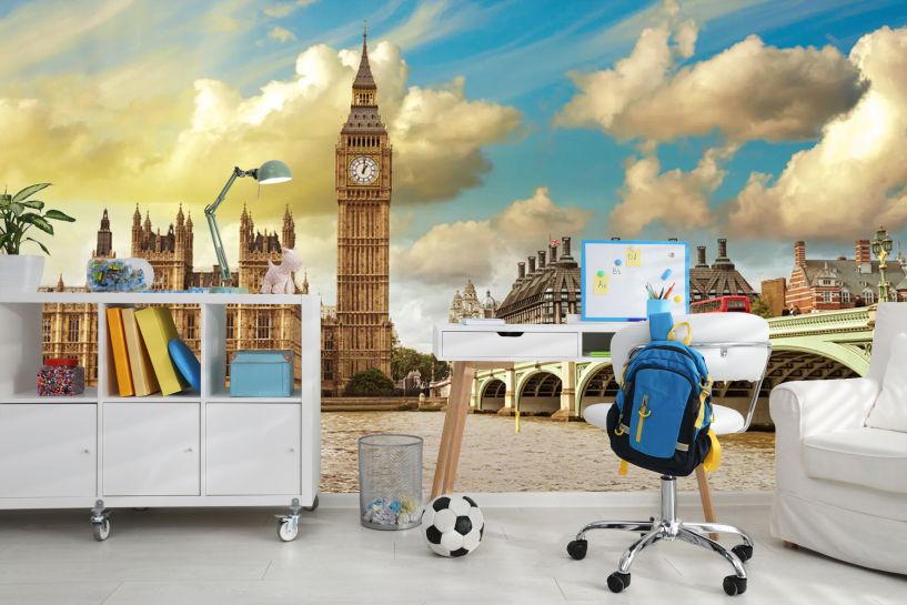 Londyn – Westminster Bridge i Big Ben