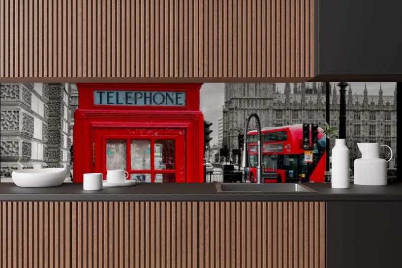 Budka Telefoniczna w Londynie i Big Ben