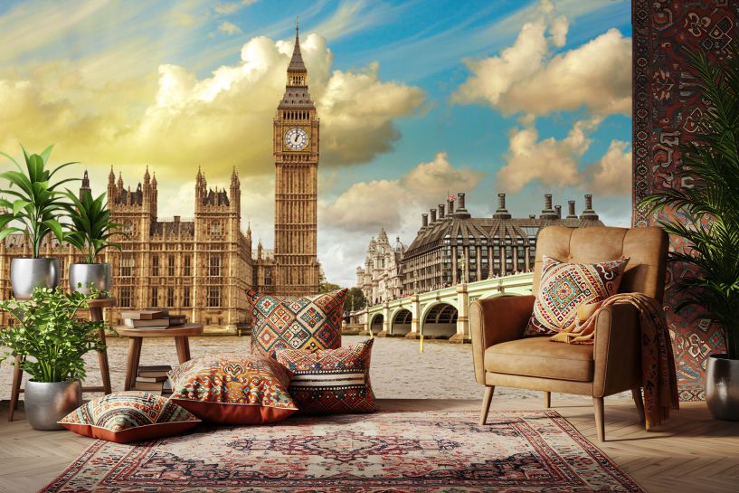 Londyn – Westminster Bridge i Big Ben