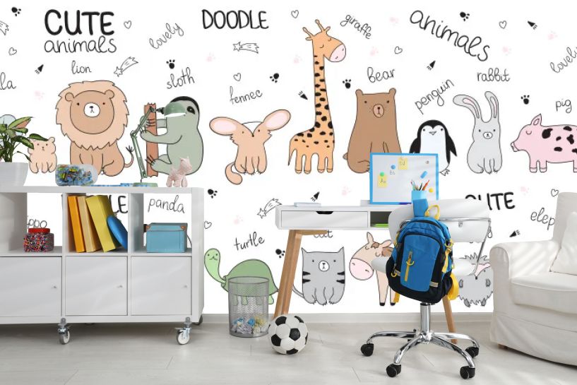 Zwierzęta z Nazwami po Angielsku – Edukacyjny motyw dla Dzieci