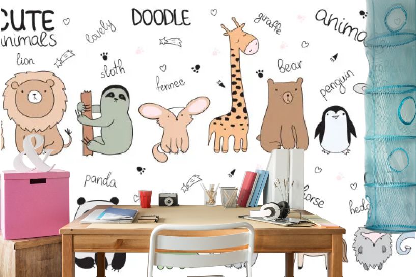 Zwierzęta z Nazwami po Angielsku – Edukacyjny motyw dla Dzieci