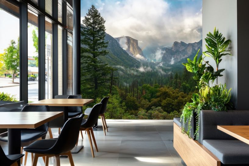 Tęcza nad Doliną Yosemite