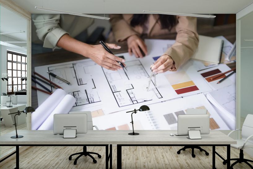 Architektki przy projekcie – wspólna praca nad aranżacją wnętrza