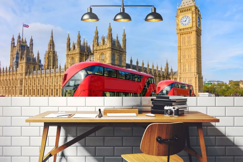 Big Ben i Pałac Westminsterski w Londynie