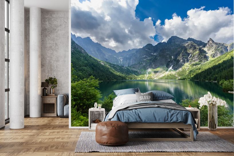 Morskie Oko w burzowej aurze